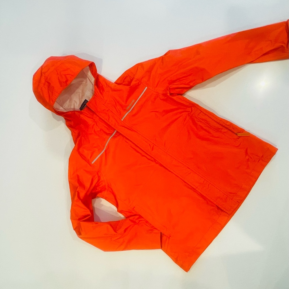 Patagonia Orange Nylon Jacket